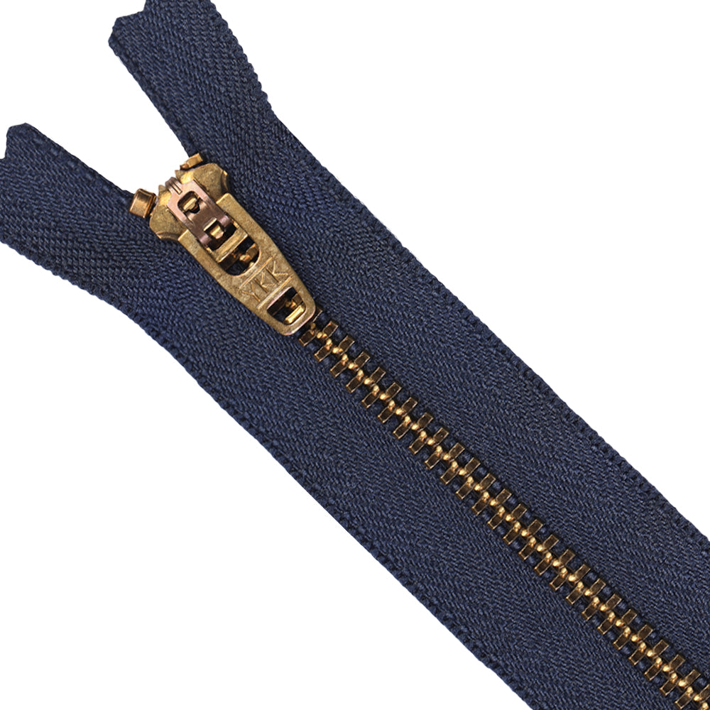YKK- #5 Brass Closed-End 6inch YKK Jeans Zipper