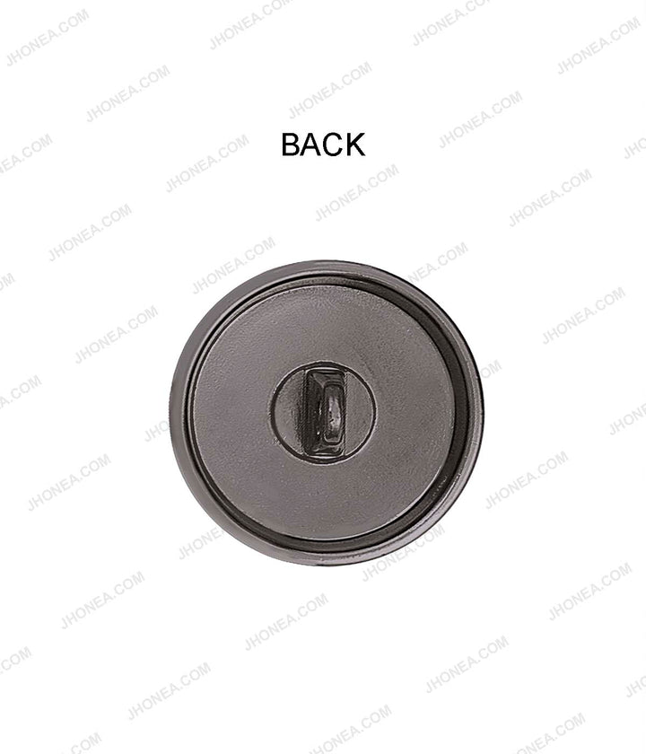 Premium Smooth Shiny Surface Shirt/Coat Classic Loop Metal Buttons