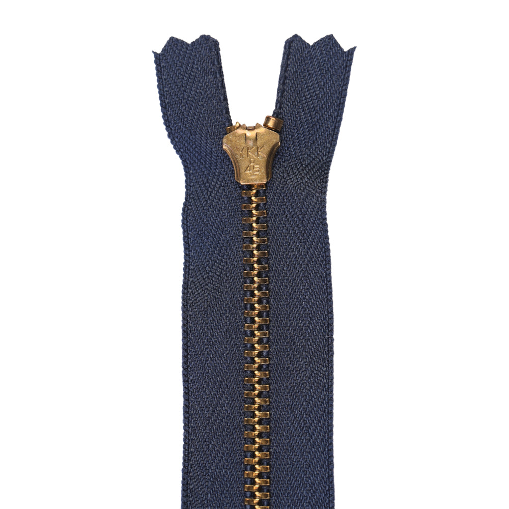 YKK- #5 Brass Closed-End 6inch YKK Jeans Zipper