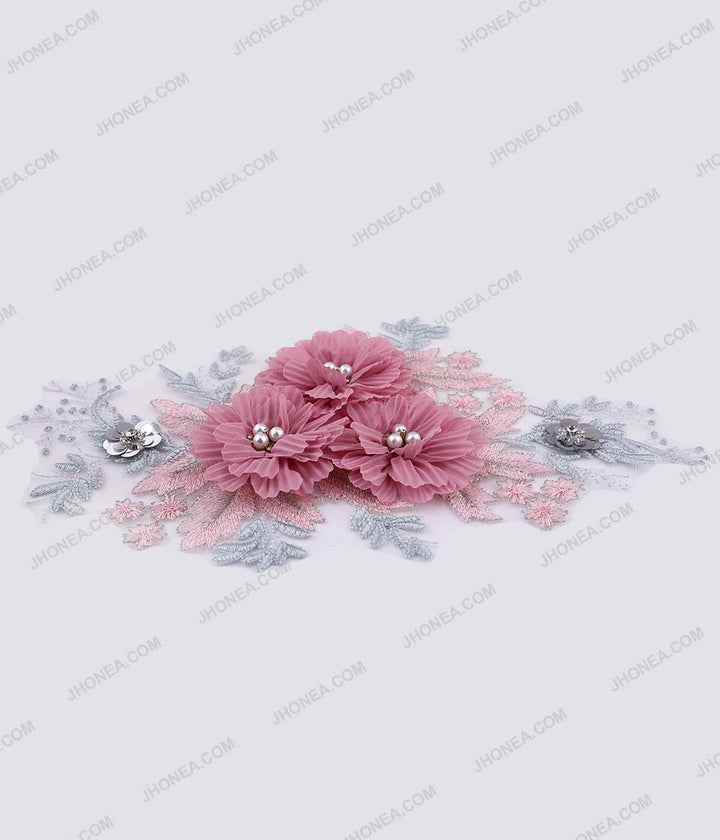 Floral Patches for Designer Gowns & Jackets