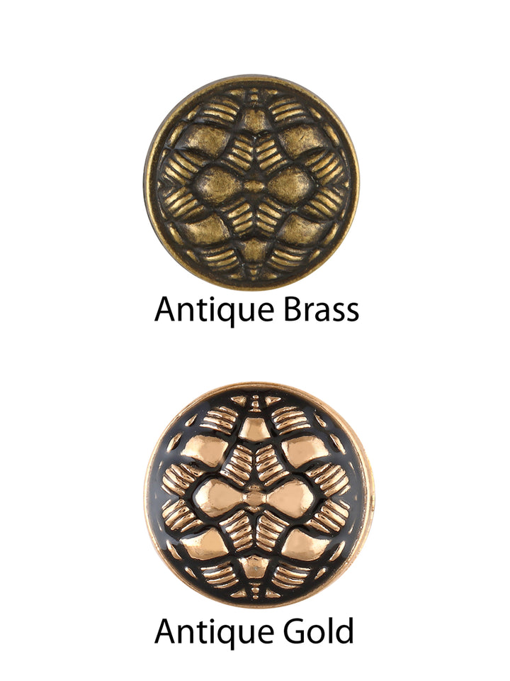 Fancy Designer Antique Looking Ethnic Button