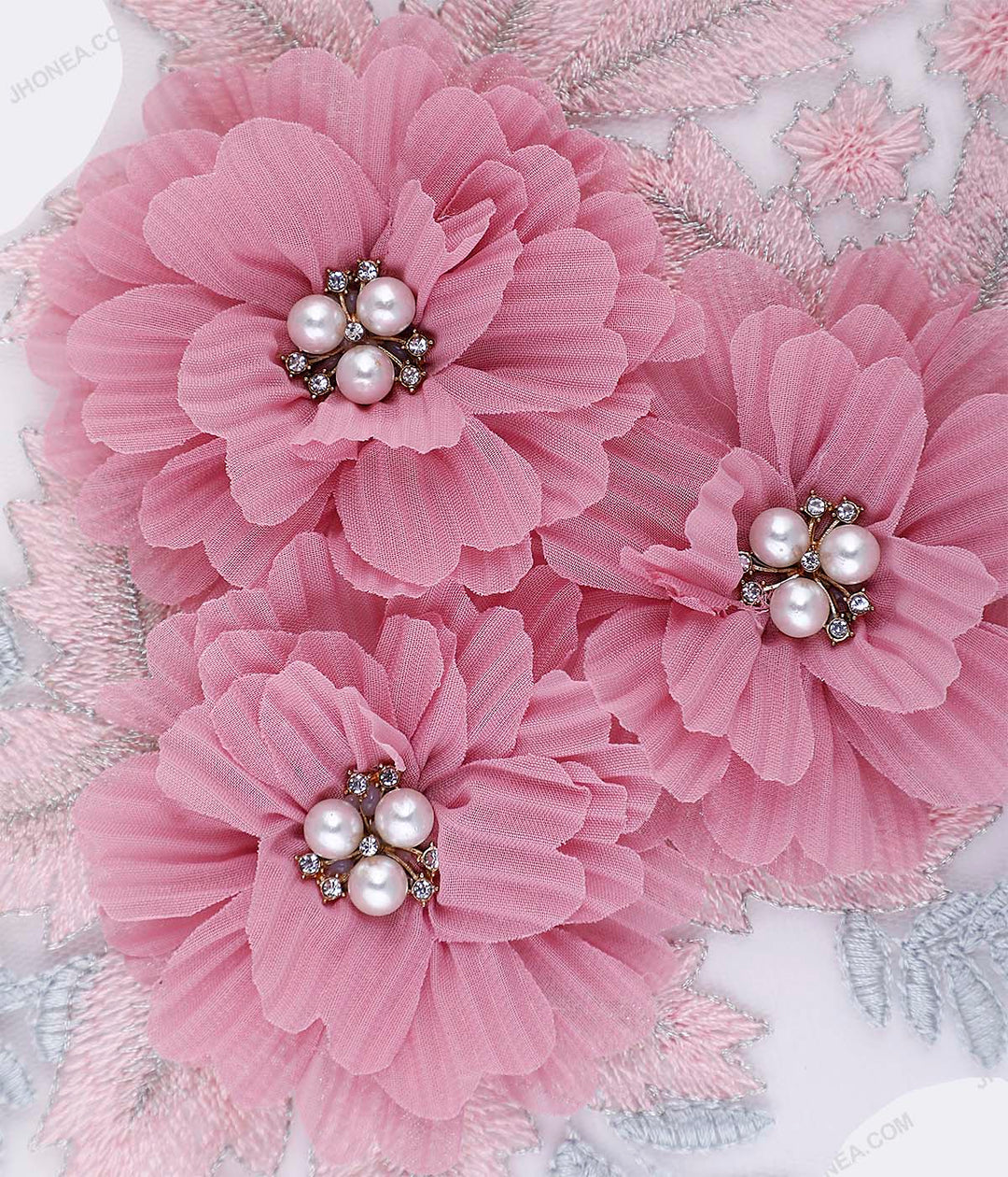 Floral Patches for Designer Gowns & Jackets