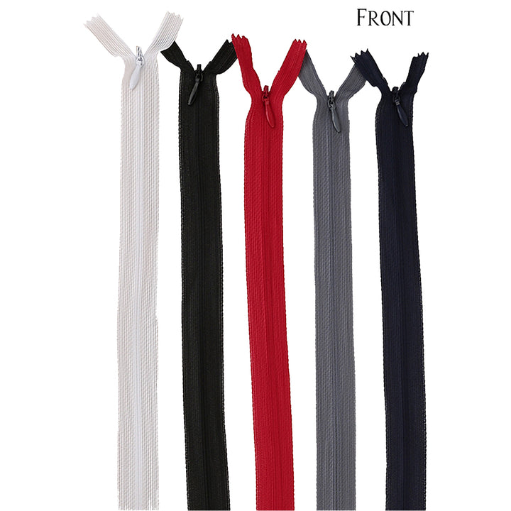 #2 SBS Excellent Quality Conceal/Invisible Nylon Coil Zipper With Zip Fastener