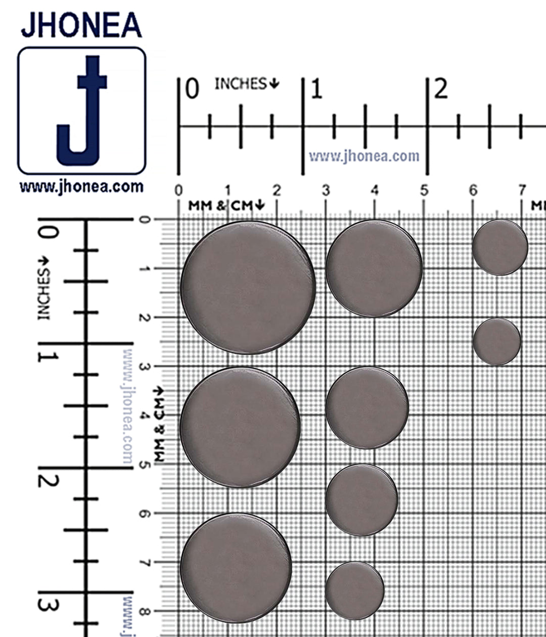 Premium Smooth Shiny Surface Shirt/Coat Classic Loop Metal Buttons