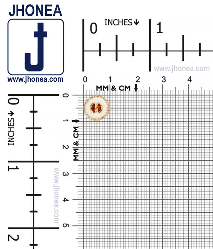 Fancy Decorative Enamel Surface 10mm (16L) Party Wear Shirt Buttons