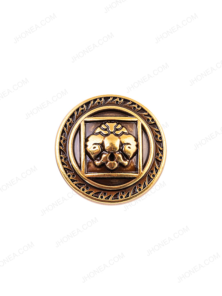 Classic Style Antique Gold Indo-Western Buttons