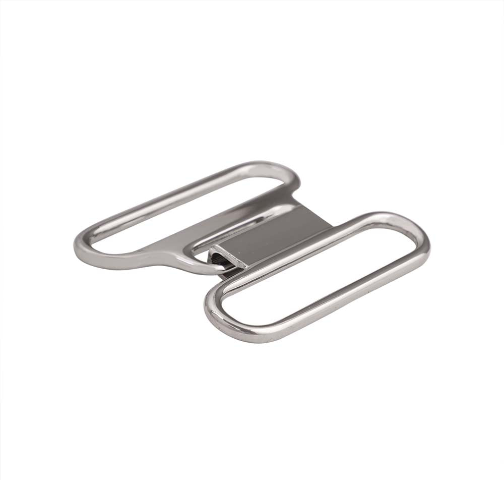 Classic Structured Shiny Closure Clasp Belt Buckle
