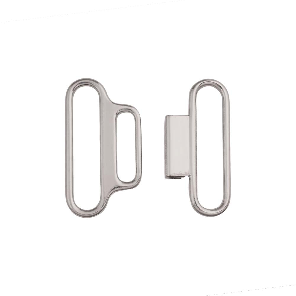 Classic Structured Shiny Closure Clasp Belt Buckle