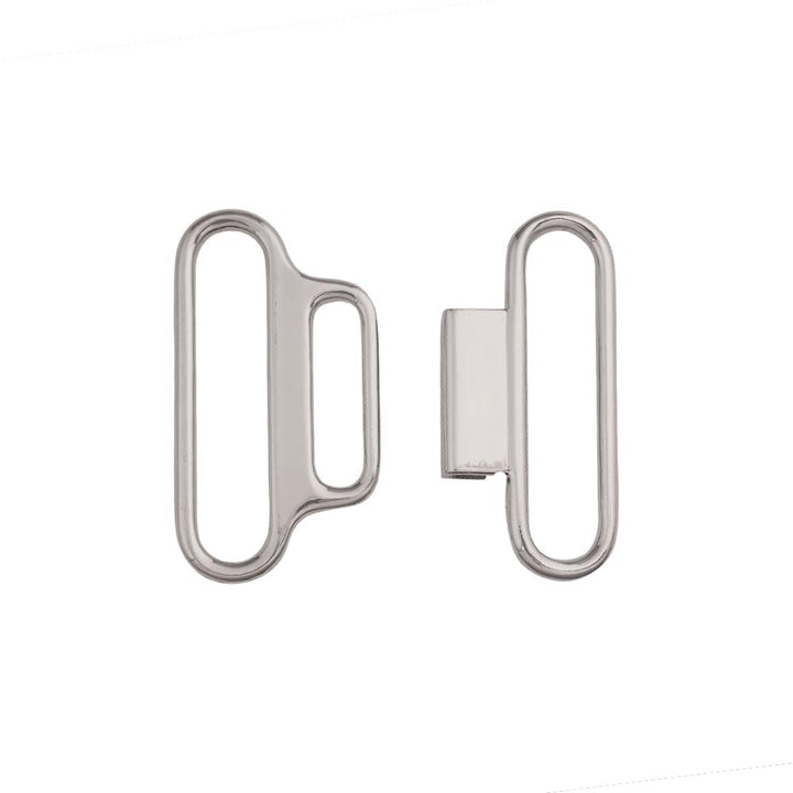Classic Structured Shiny Closure Clasp Belt Buckle