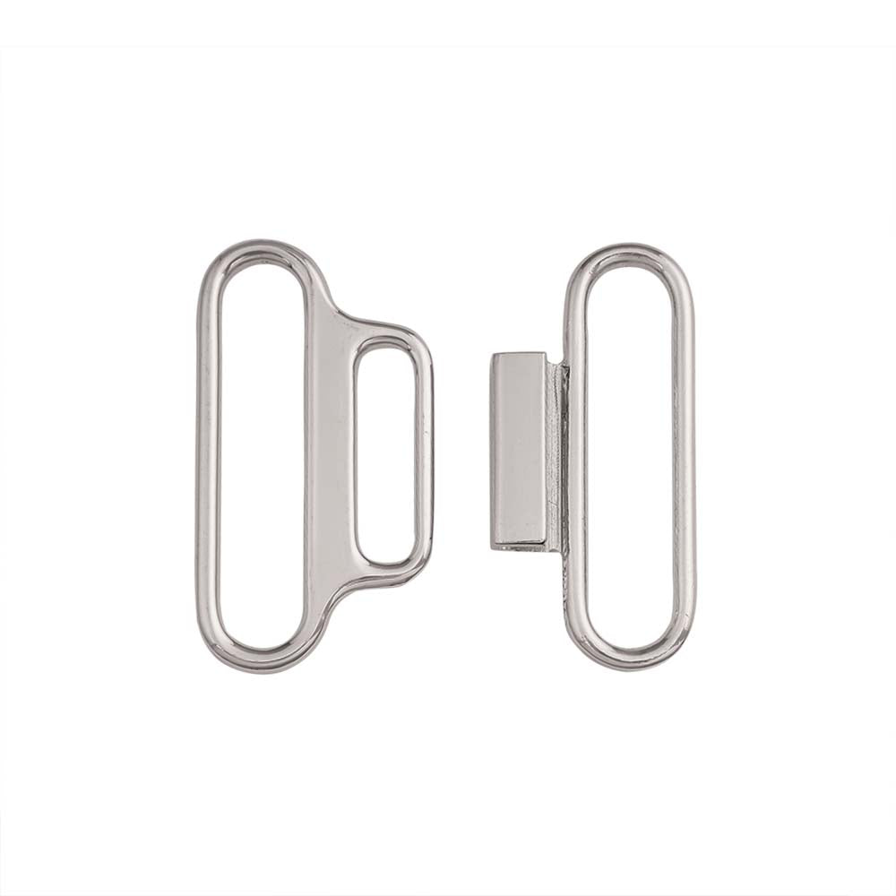 Classic Structured Shiny Closure Clasp Belt Buckle
