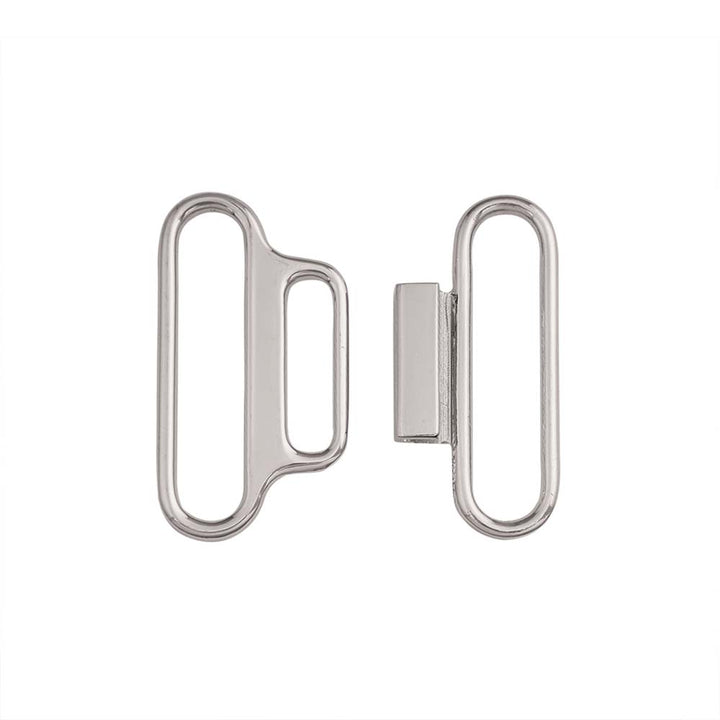 Classic Structured Shiny Closure Clasp Belt Buckle
