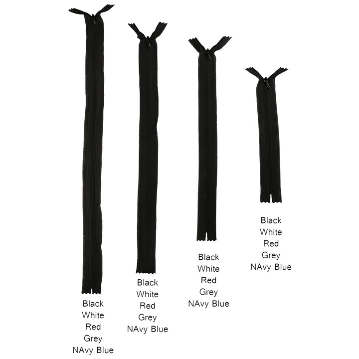 #2 SBS Excellent Quality Conceal/Invisible Nylon Coil Zipper With Zip Fastener