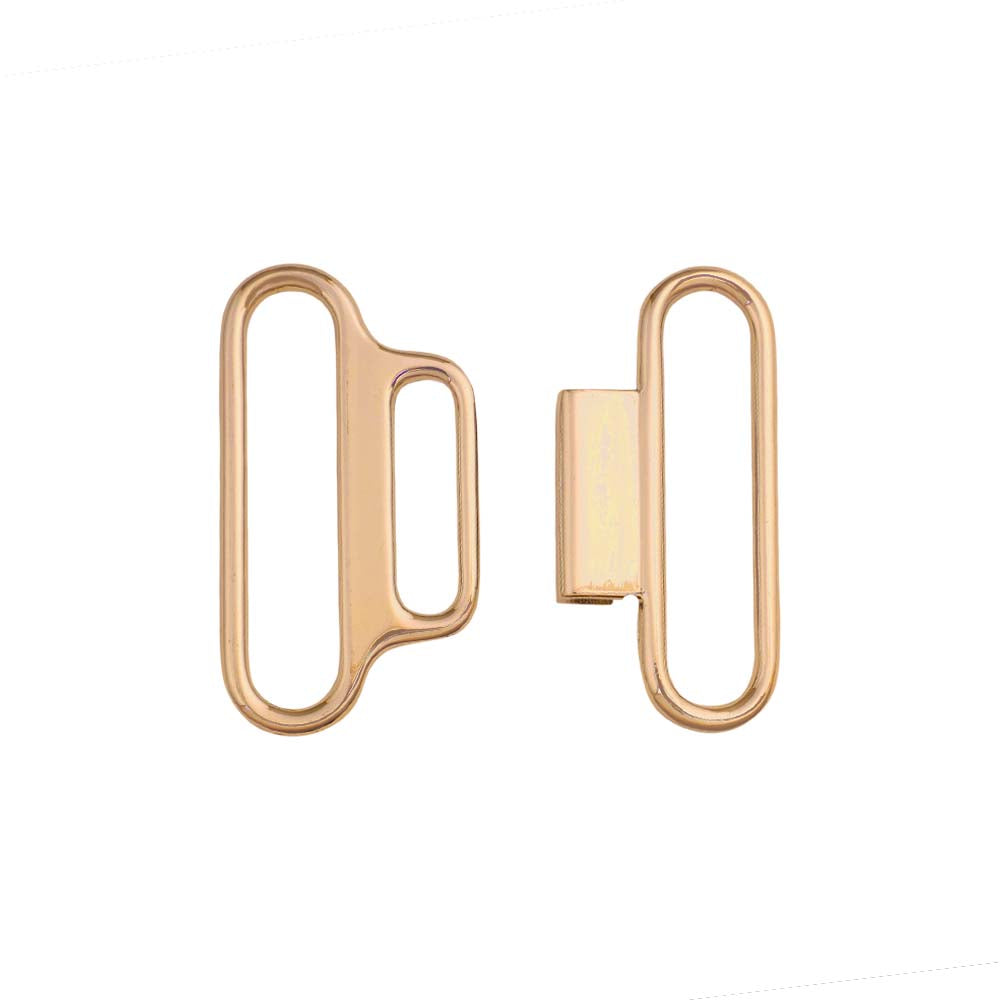 Classic Structured Shiny Closure Clasp Belt Buckle