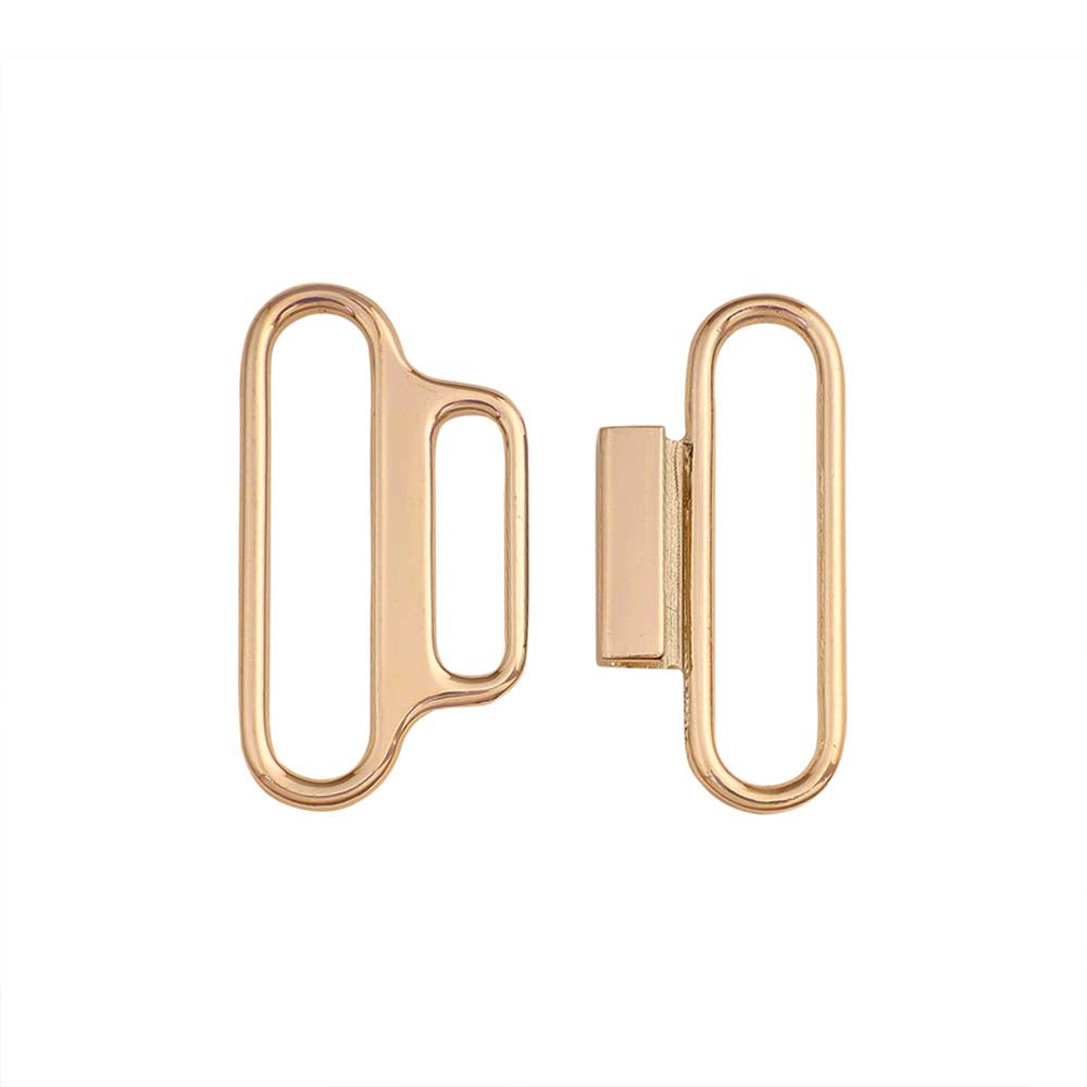 Classic Structured Shiny Closure Clasp Belt Buckle