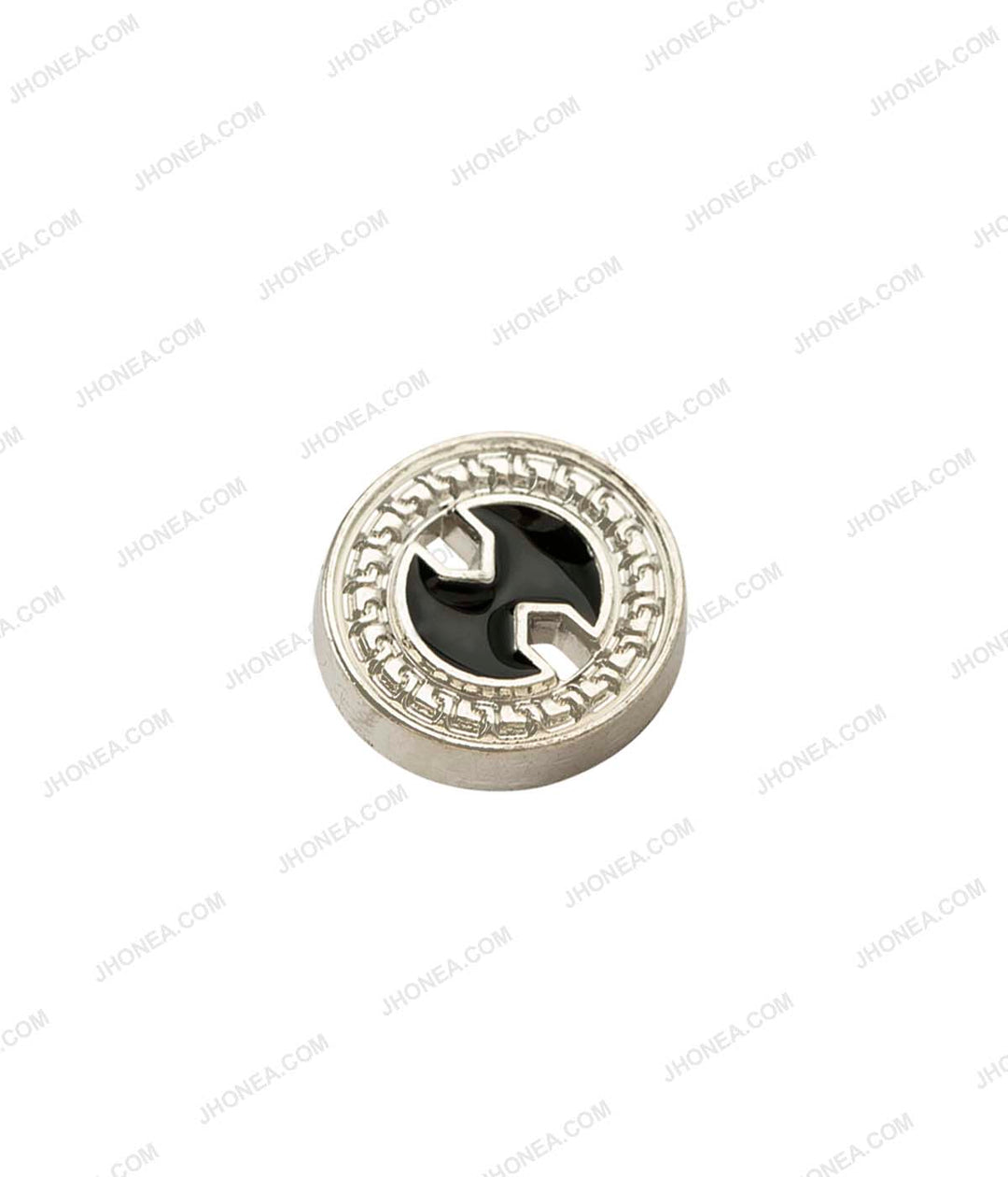 Shiny Gold & Shiny Silver Cutwork Enamel Royal Regal Buttons