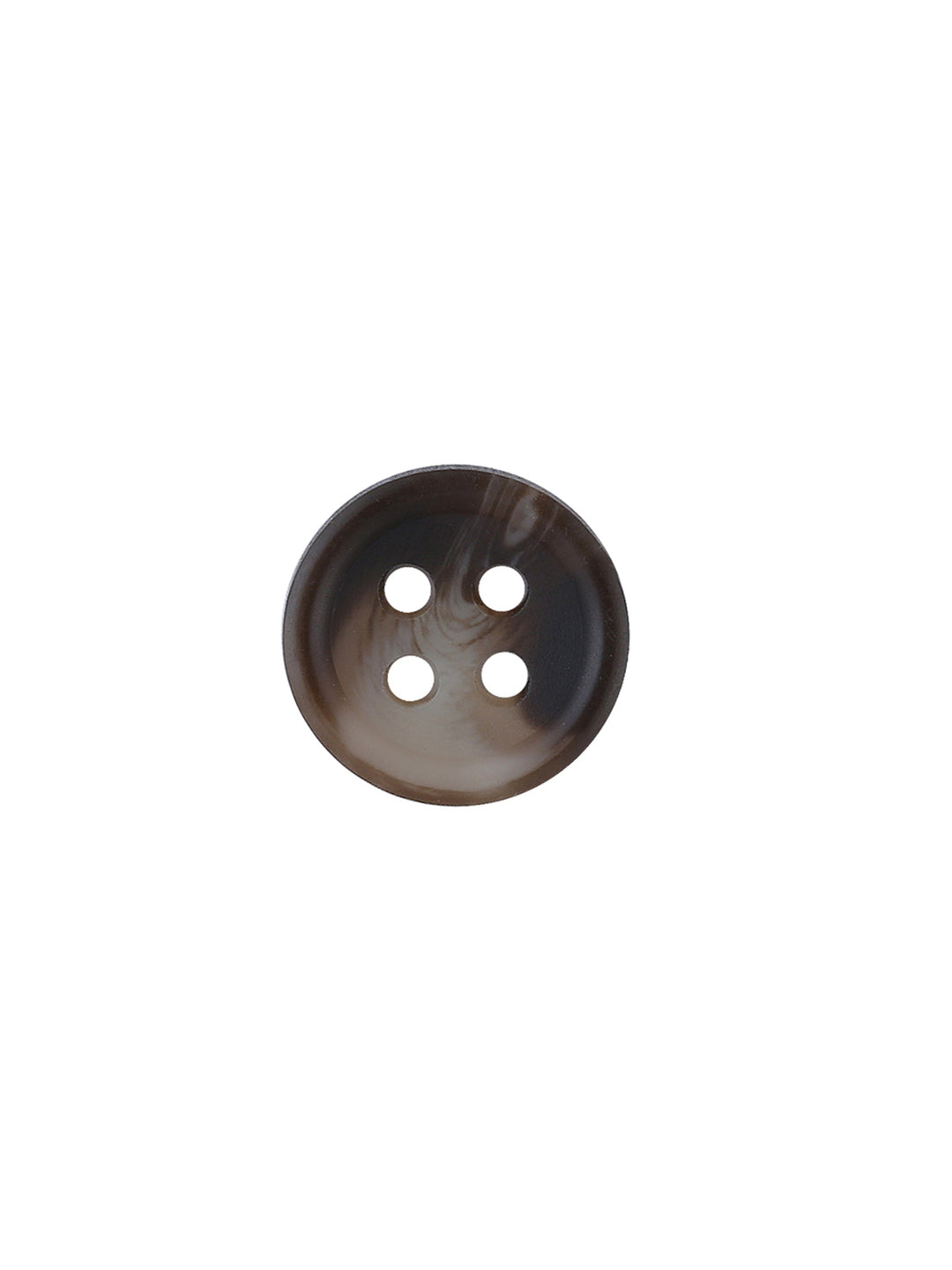 Natural Color Round Shape 4-Hole Shirt Button