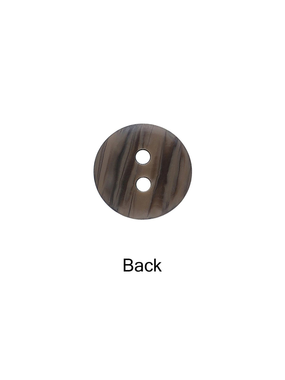 Round Shape 2-Hole 10mm Shirt Button - Jhonea Accessories
