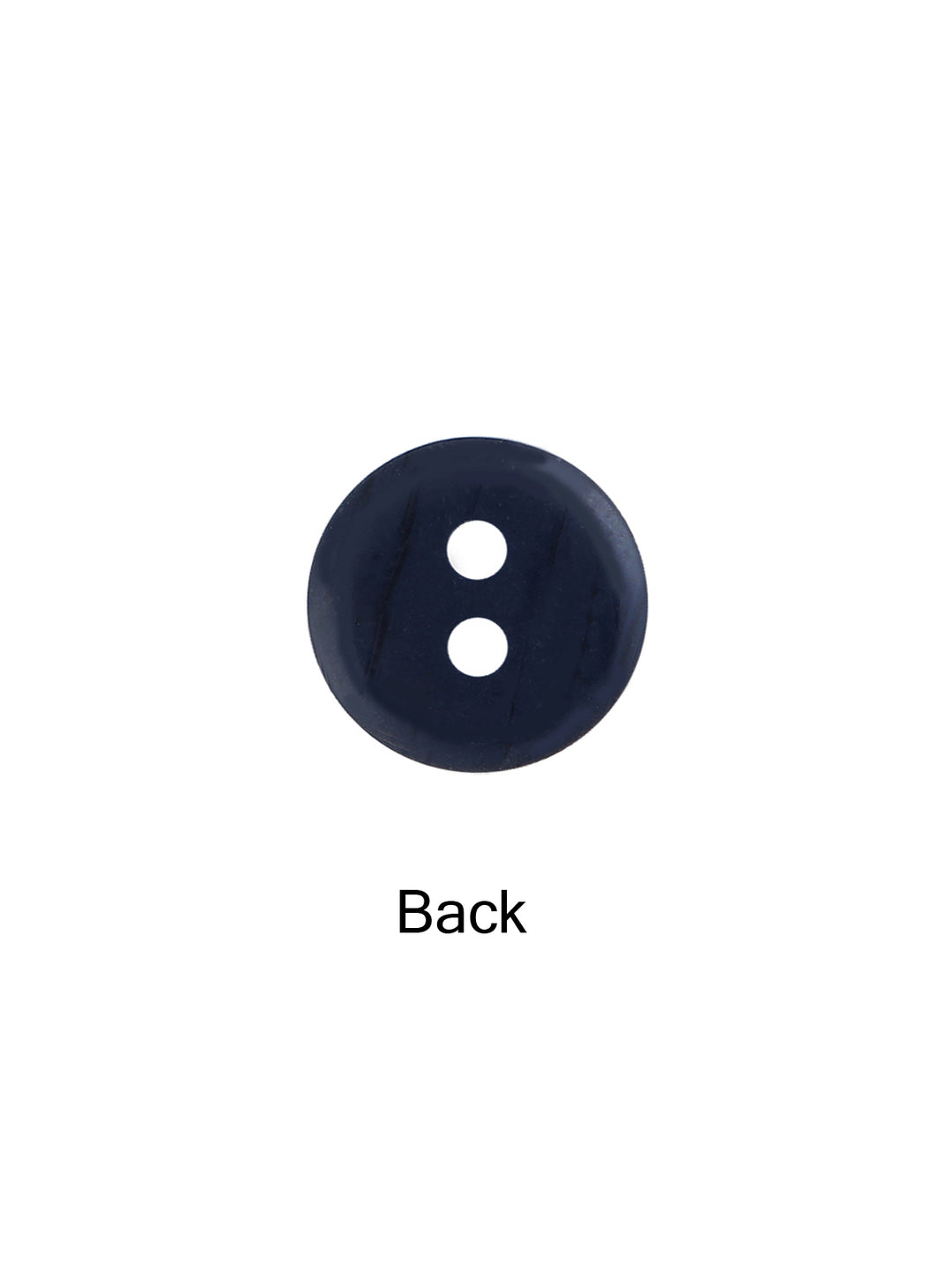 Round Shape 2-Hole 10mm Shirt Button