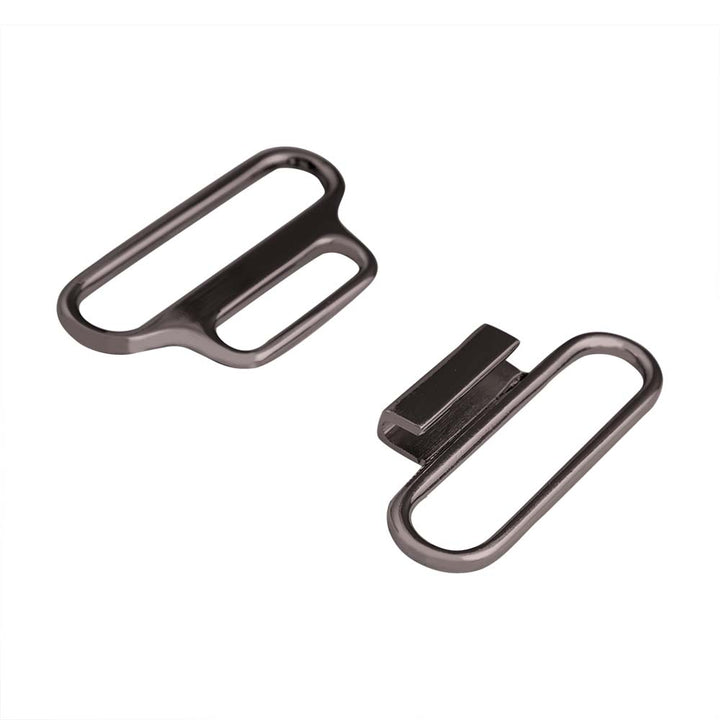Classic Structured Shiny Closure Clasp Belt Buckle