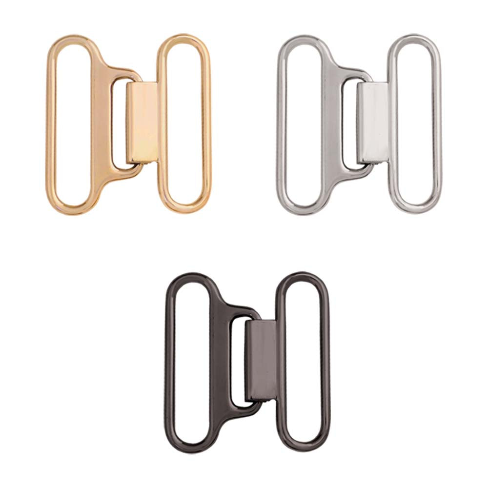 Classic Structured Shiny Closure Clasp Belt Buckle