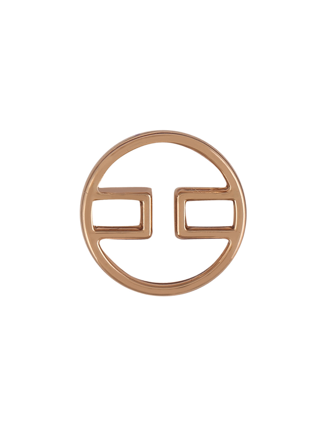 Smart & Sophisticated Shiny Gold Metal Button