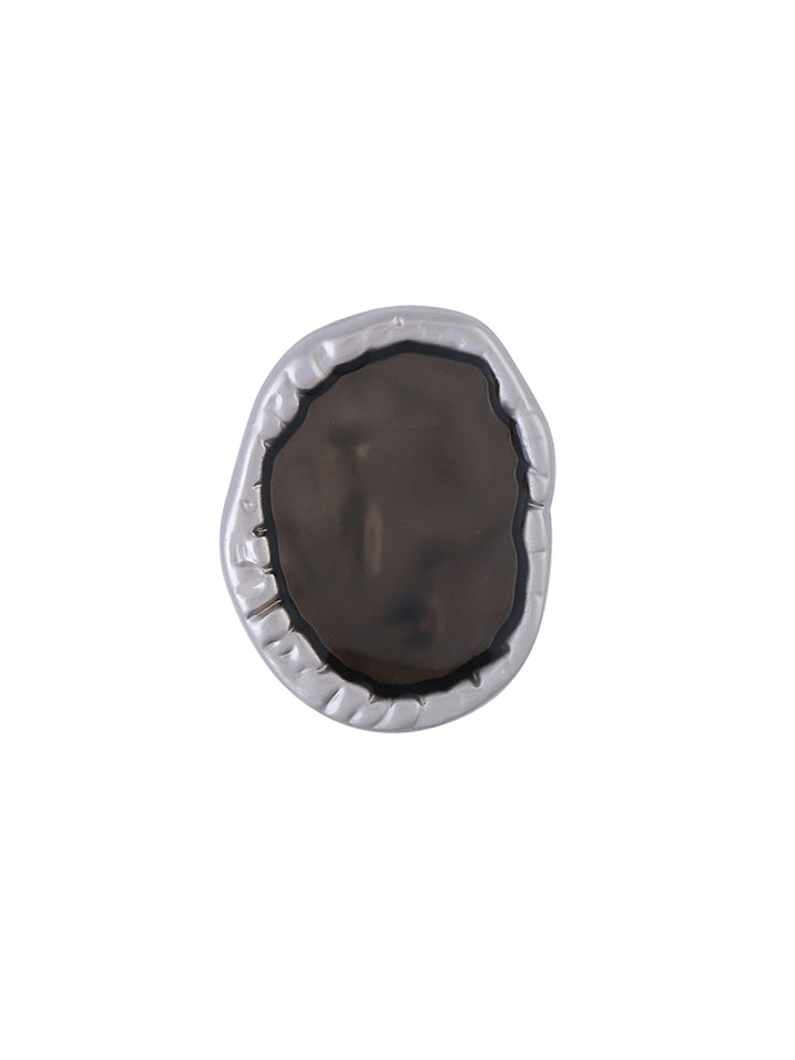 Unique Rare Uneven Shape Lamination Lucite Shank Button