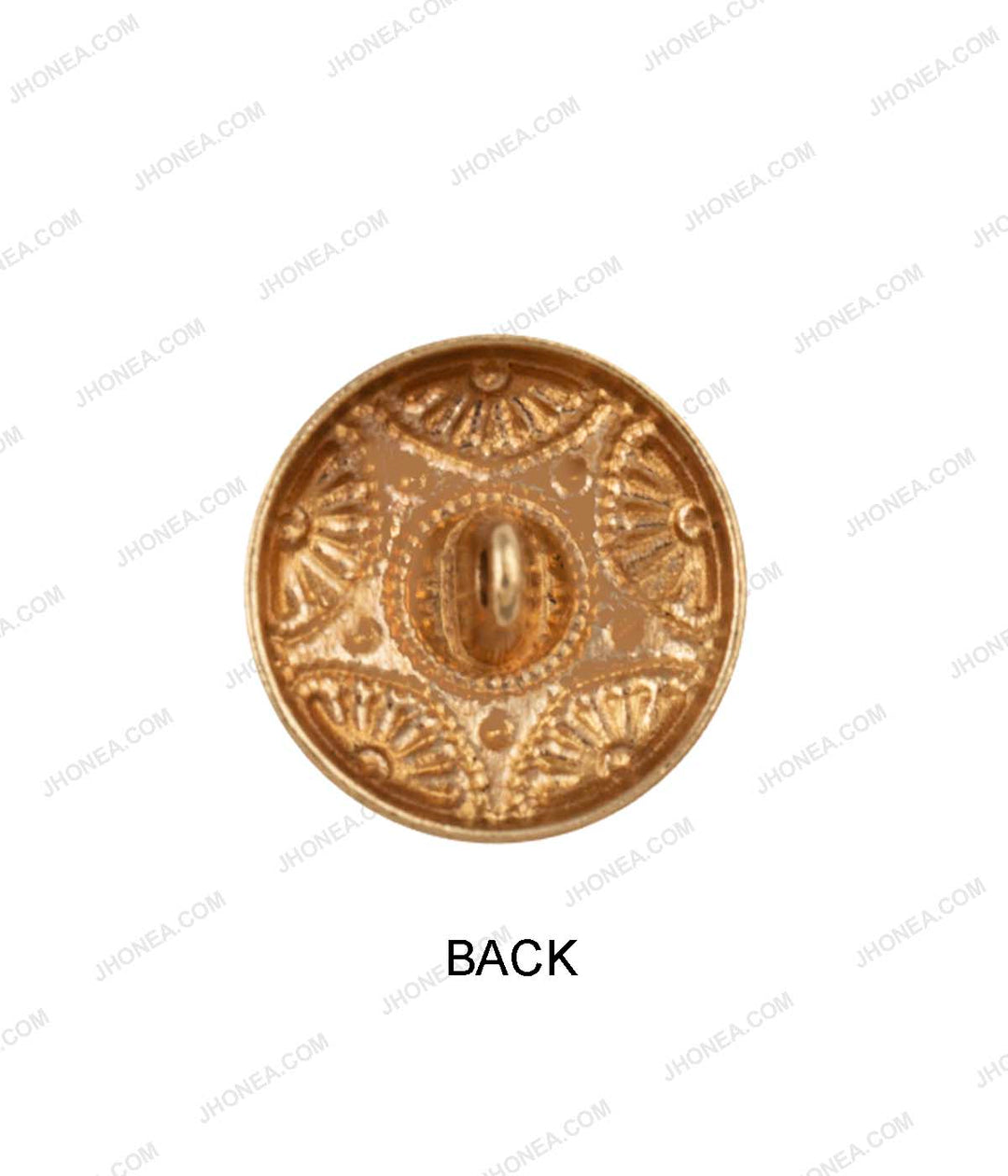 Antique Brass & Antique Gold Intricate Floral Design Ethnic Buttons