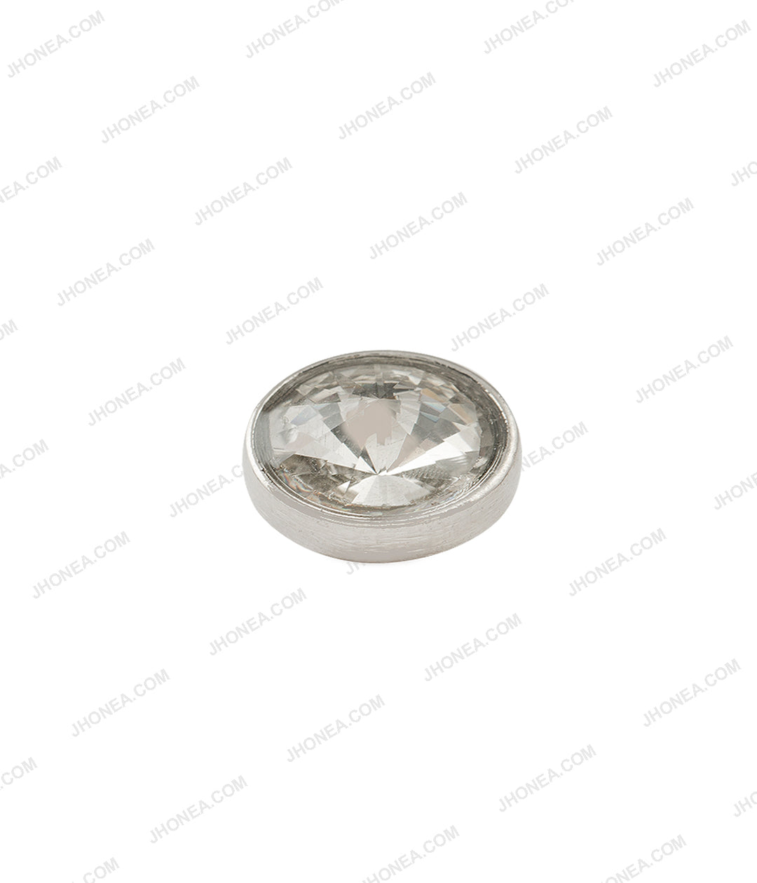 Round Shape Shiny Silver Classic Kurta Button