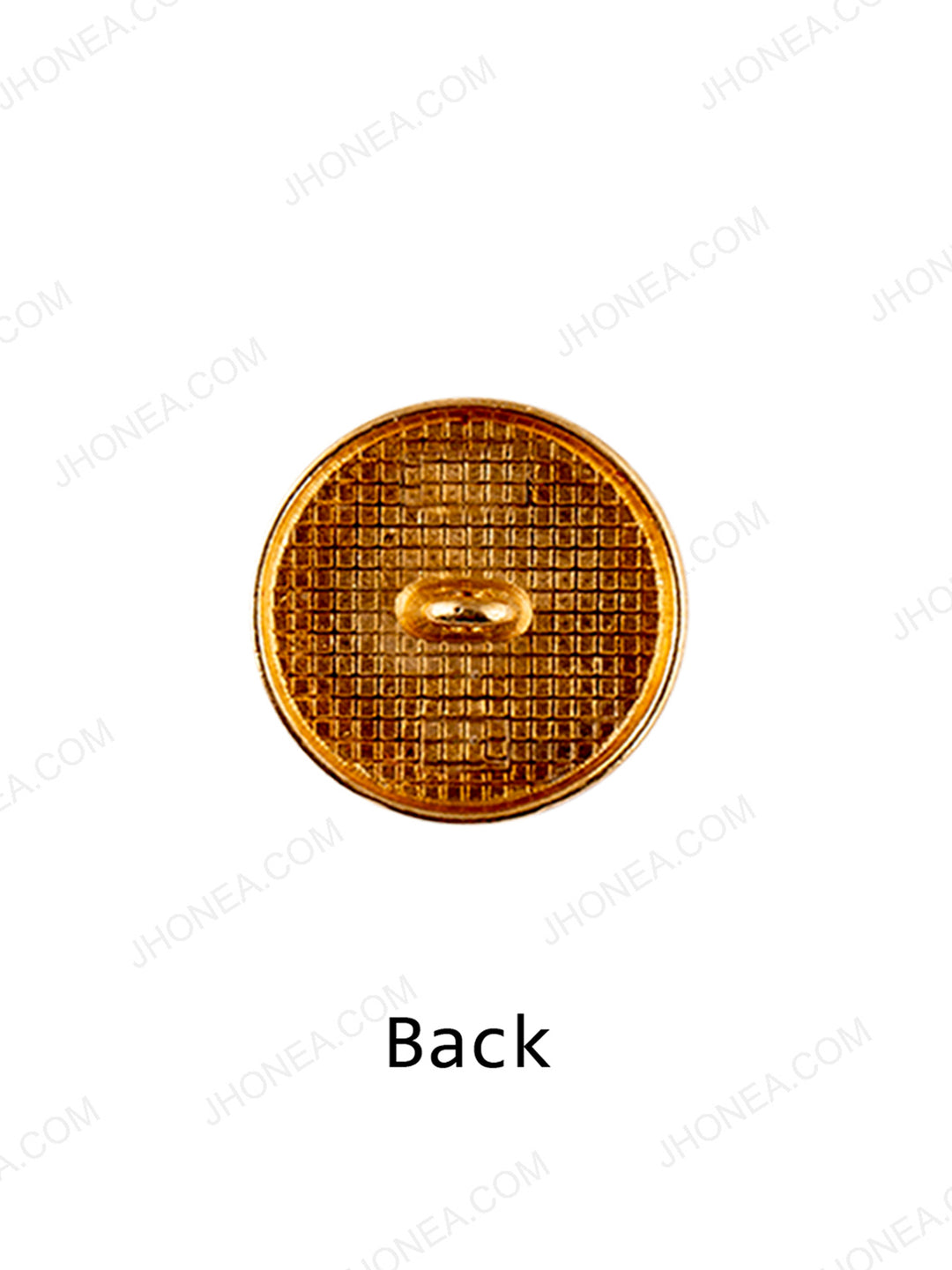 Matte Gold Engraved Design Coat Button