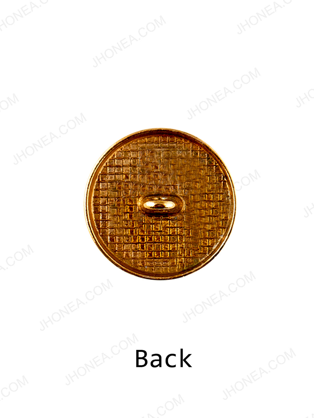 Matte Gold Engraved Design Coat Button
