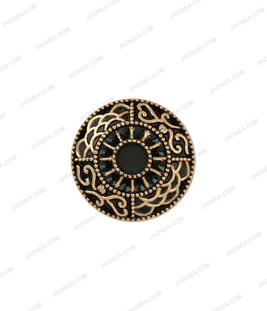 Traditional Design Antique Gold Metal Buttons for Achkans