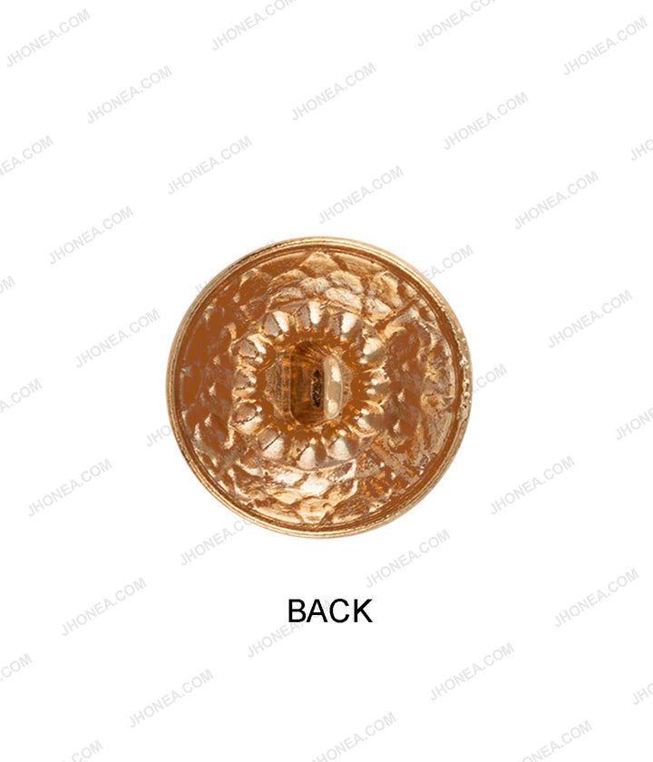 Traditional Design Antique Gold Metal Buttons for Achkans
