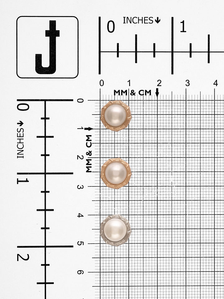 Super Classy Round Shape Pearl Buttons For Shirt/Kurta