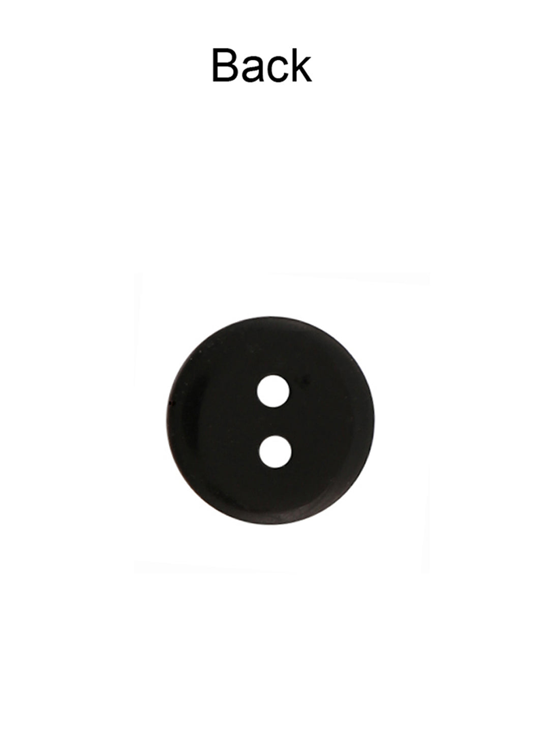 Small Elegant Round Shape 2-Hole Shirt Button