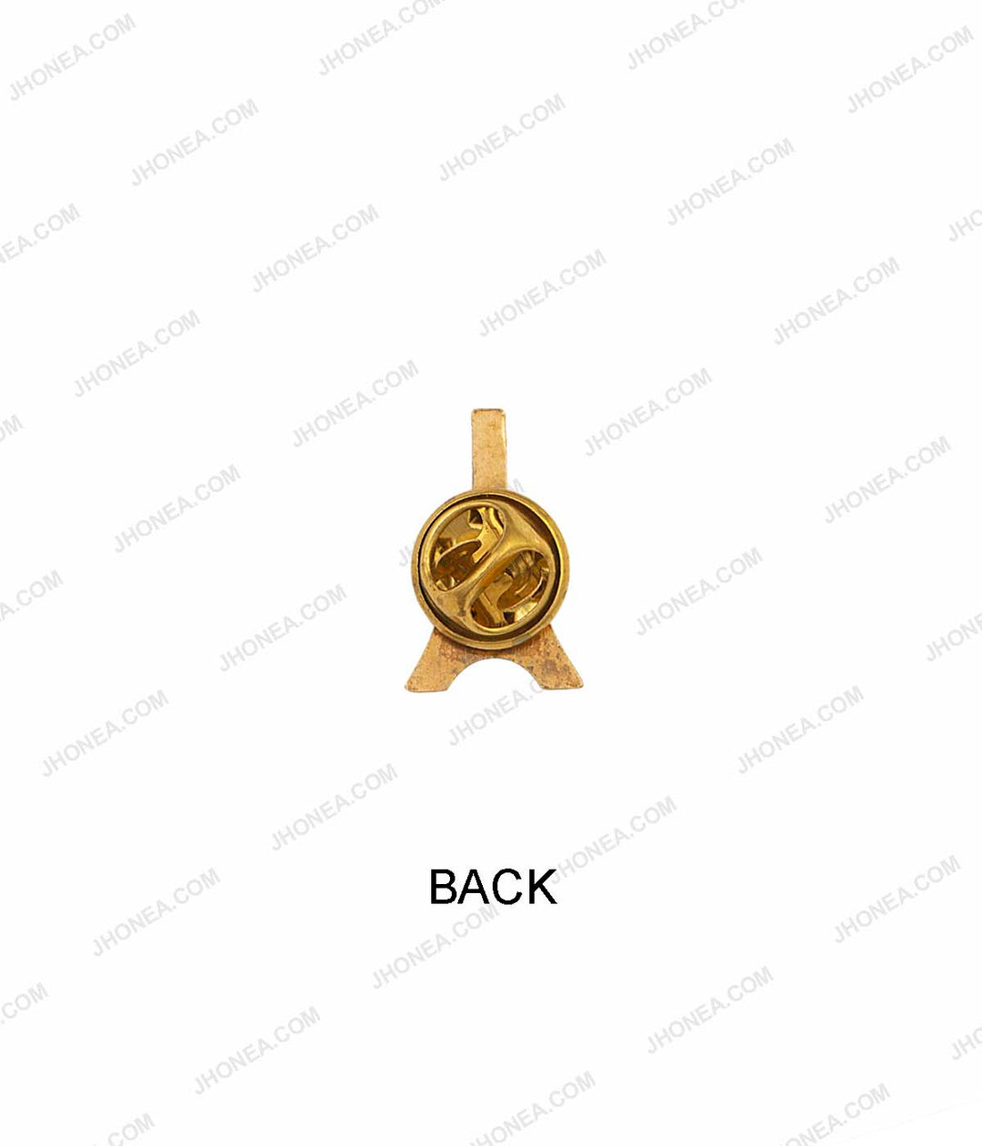 Tri-Color Eiffel Tower Shape Shirt Collar Tips Brooch Pin