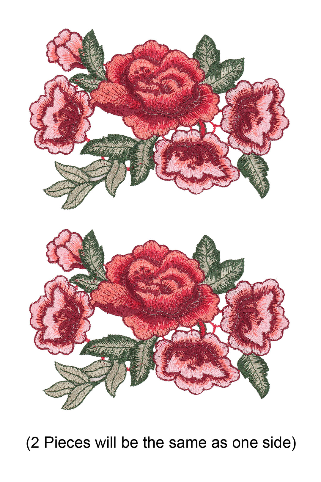 Pretty Flower Embroidered Exquisite Floral Patch