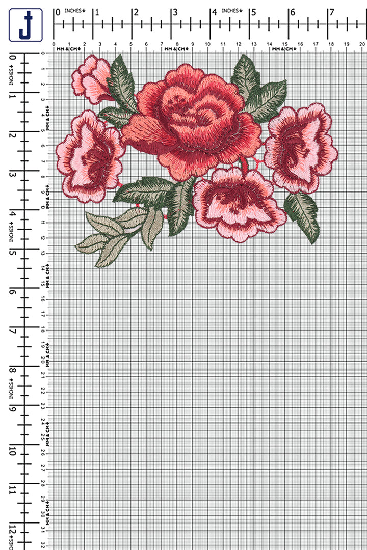 Pretty Flower Embroidered Exquisite Floral Patch