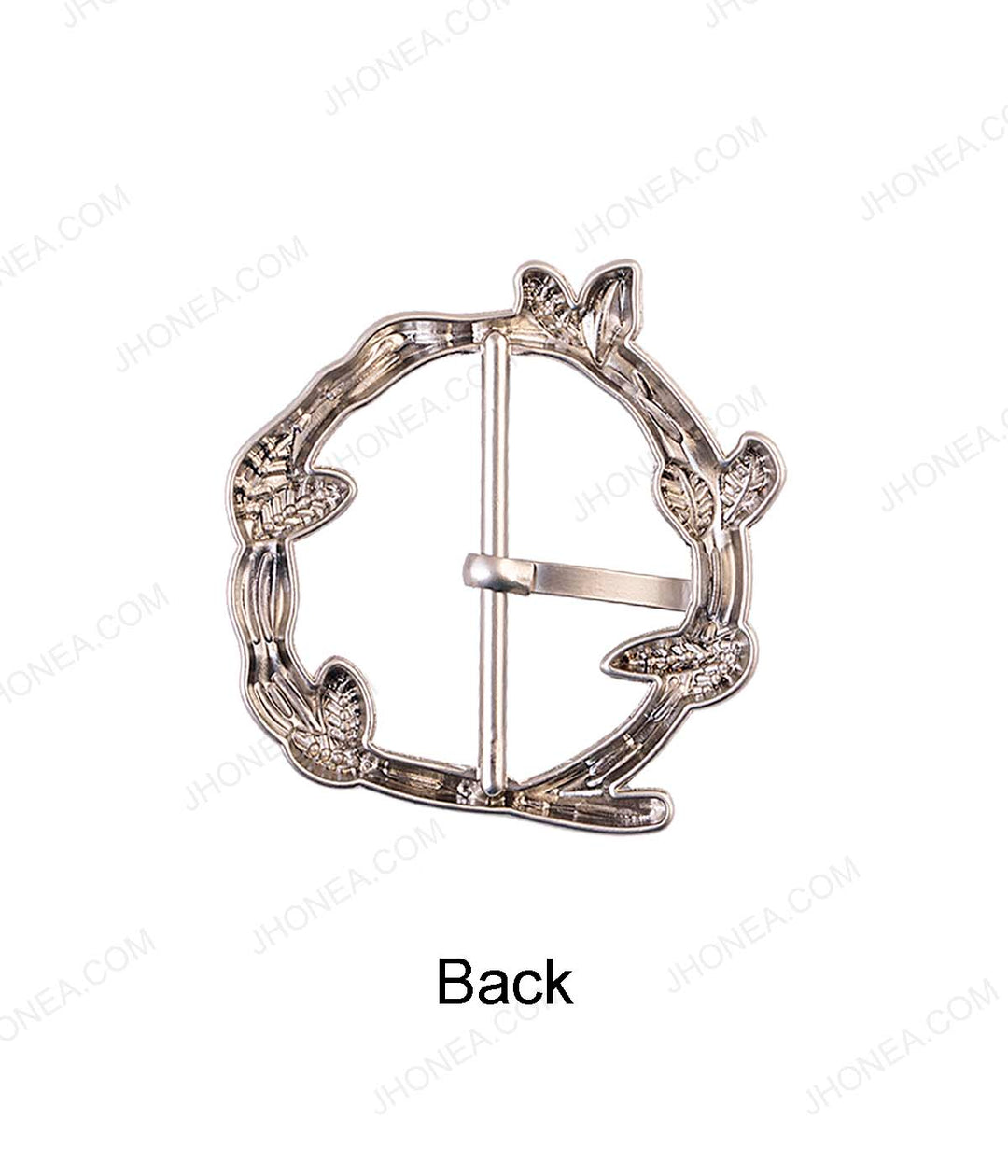 Branches & Leaves Design Designer Prong Belt Buckle