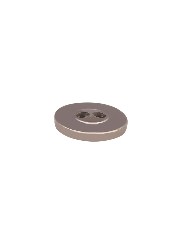 Attractive Round Shape 2-Hole Hollow Metal Button