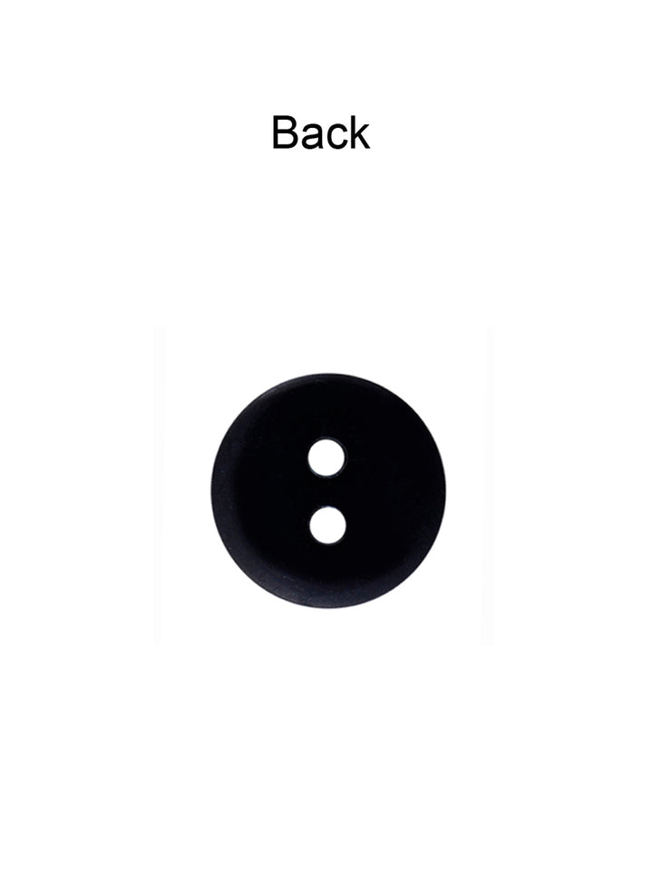 Small Round Shape 2-Hole Kerosene Blue Shirt Button