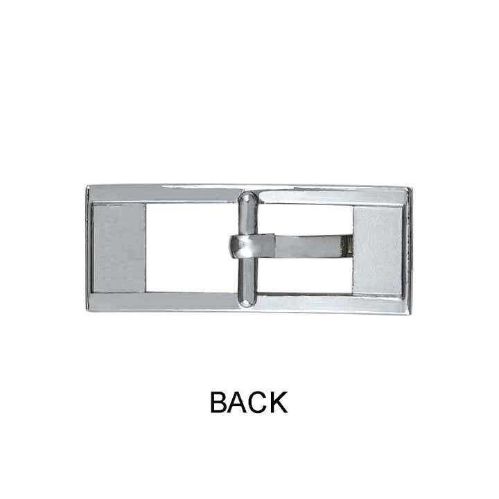 Shiny Rectangular Frame Cinch Belt Buckle