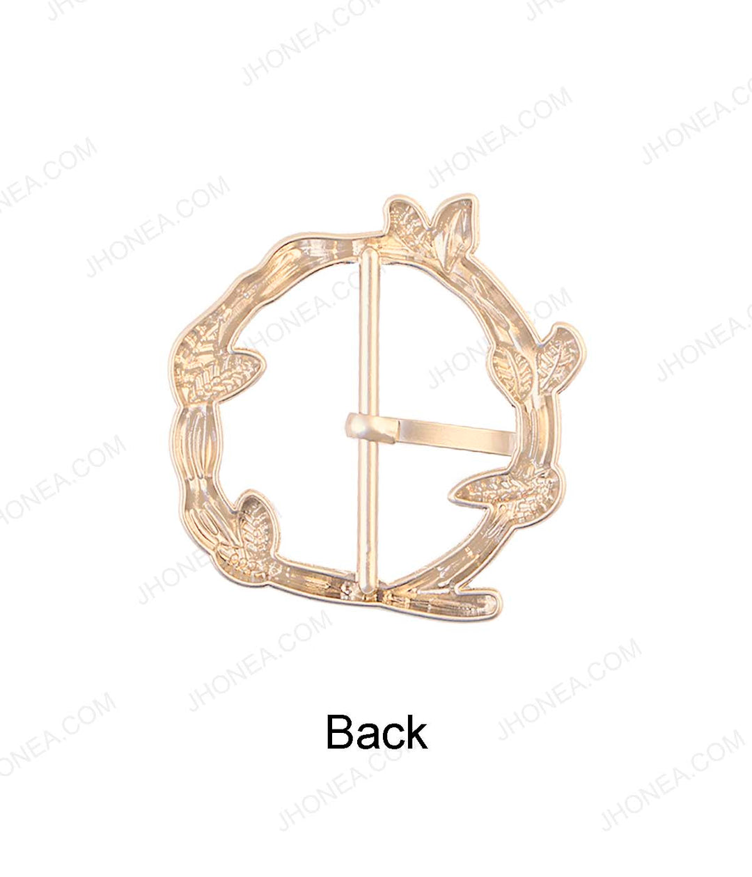 Branches & Leaves Design Designer Prong Belt Buckle