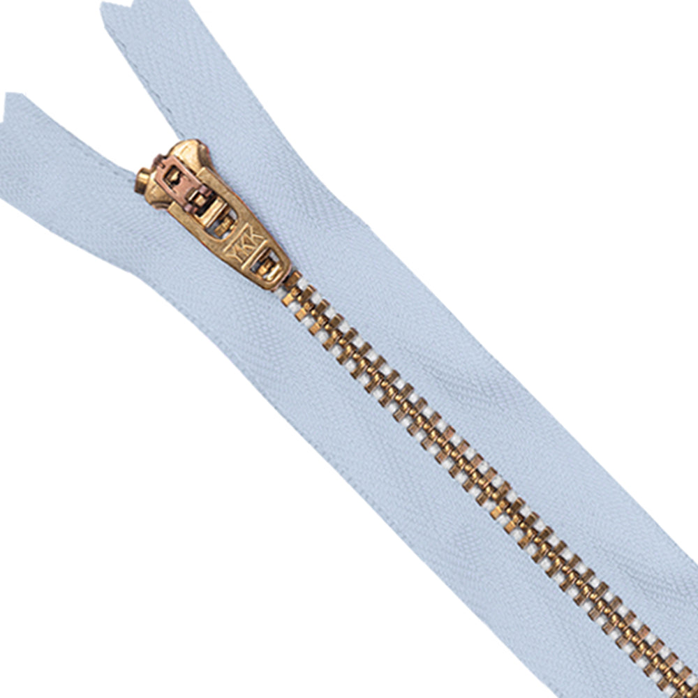 YKK- #5 Brass Closed-End 6inch YKK Jeans Zipper