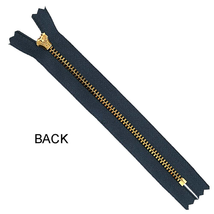 YKK- #5 Brass Closed-End 6inch YKK Jeans Zipper