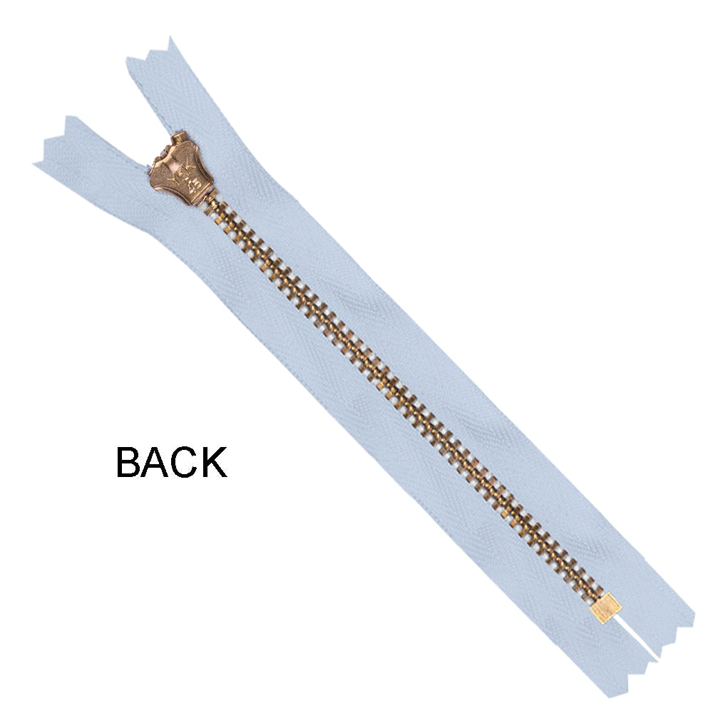 YKK- #5 Brass Closed-End 6inch YKK Jeans Zipper