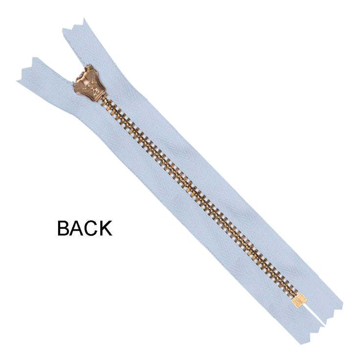 YKK- #5 Brass Closed-End 6inch YKK Jeans Zipper