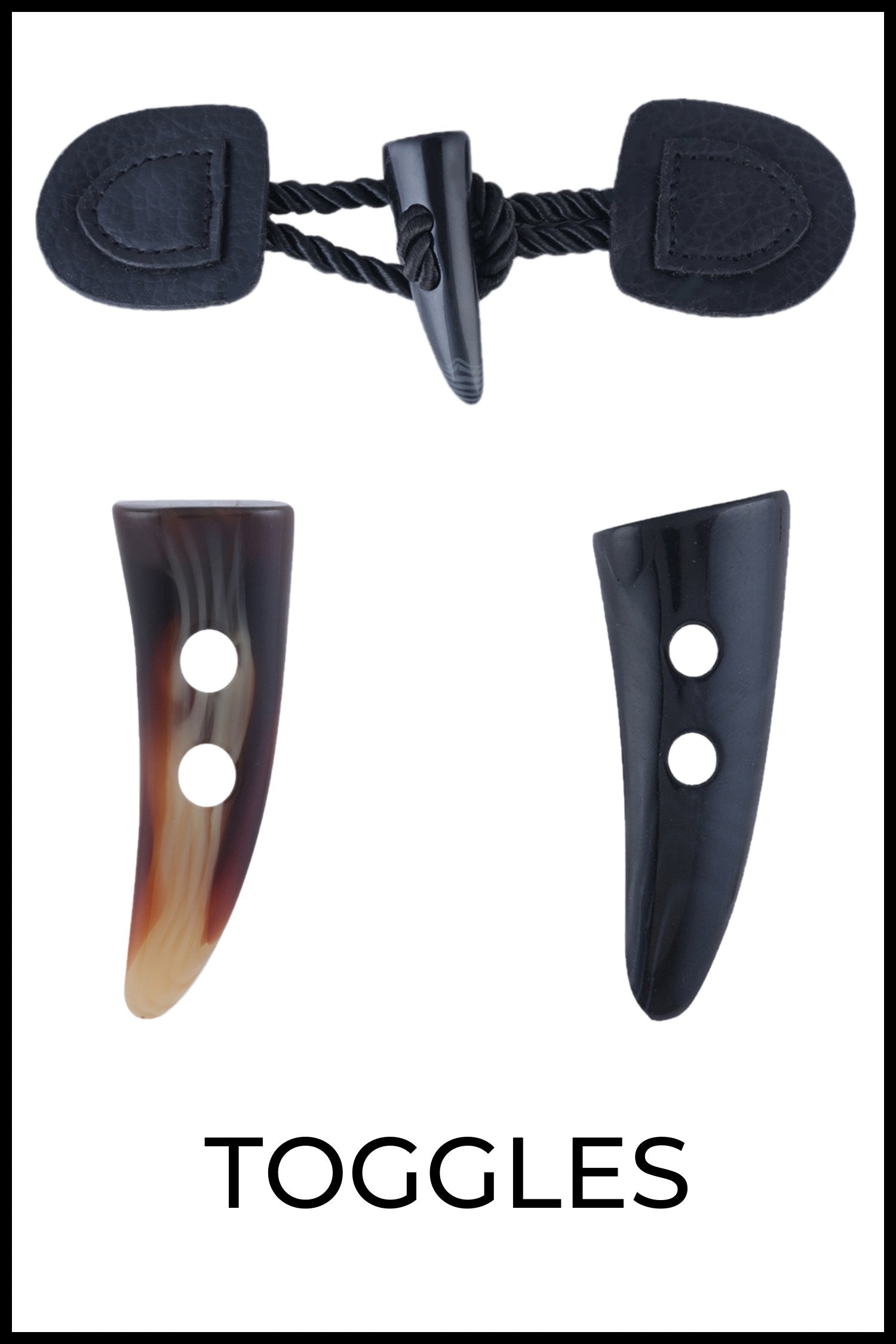 Shop Decorative Clothing Toggle Buttons Online on JHONEA ACCESSORIES