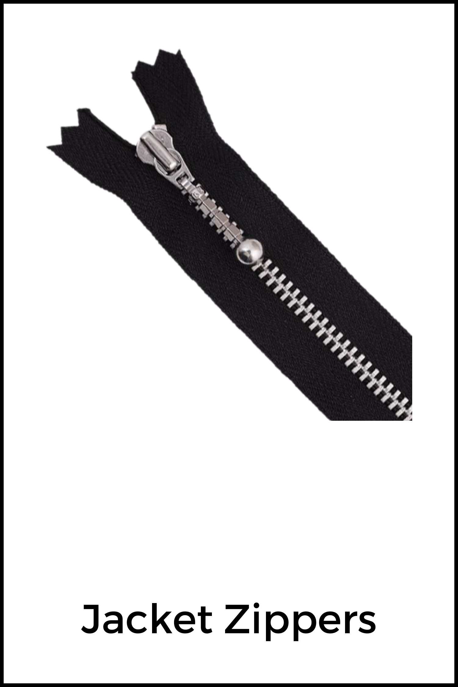 Ykk Zipper black with shiny gold Jacket zipper open-end zipper
