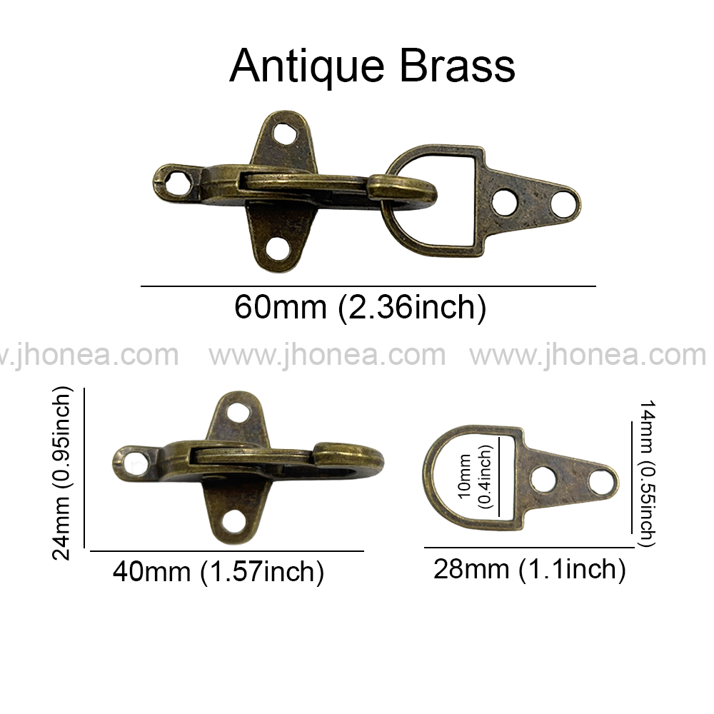 Dapper Style Classic Design Closure Clasp for Jackets