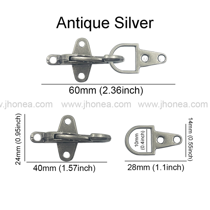 Dapper Style Classic Design Closure Clasp for Jackets